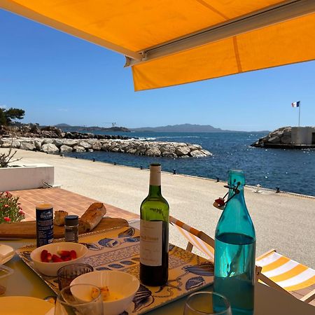 Horizon Bleu Bandol : Appartement Pieds Dans L'Eau Luaran gambar