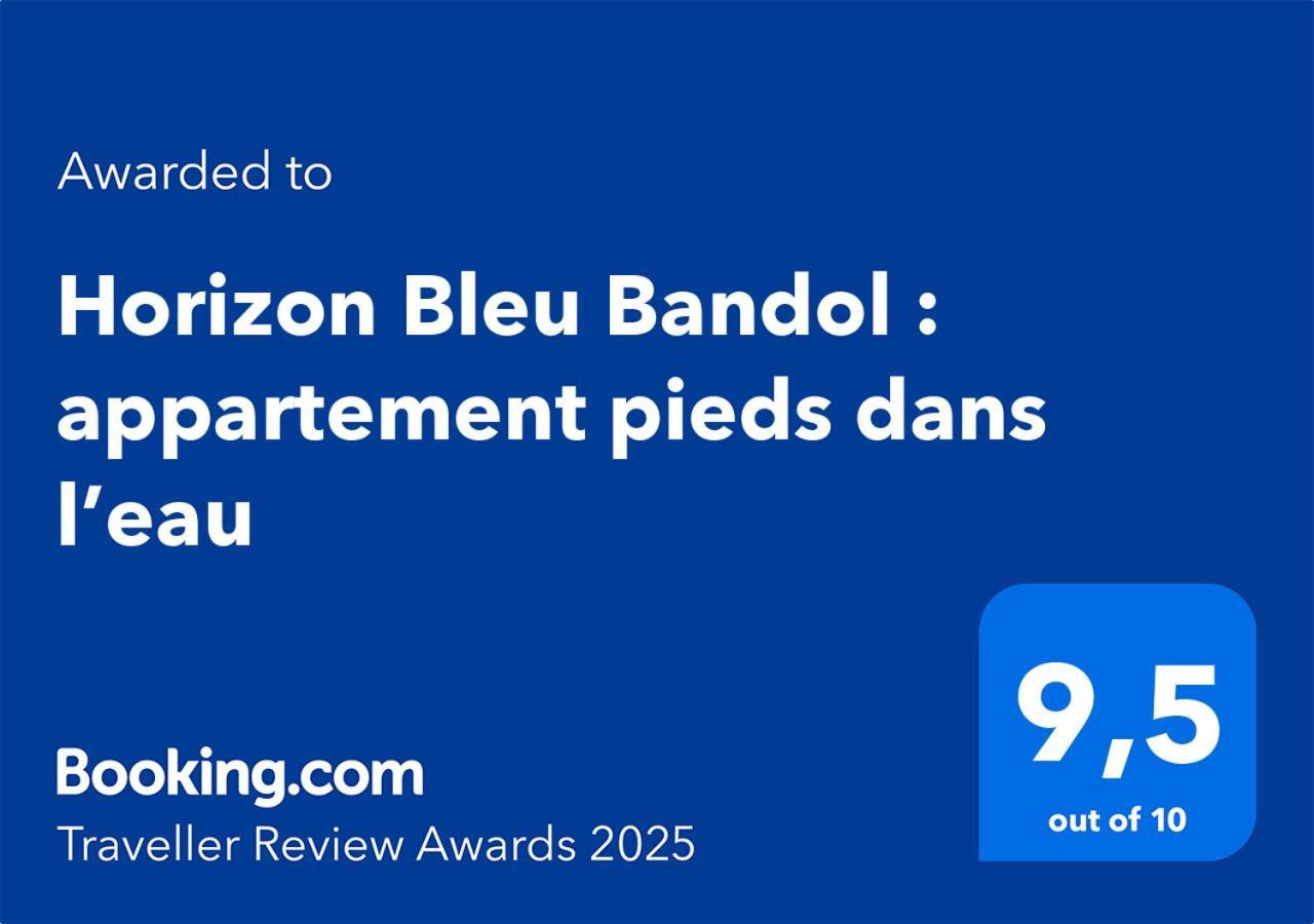 Horizon Bleu Bandol : Appartement Pieds Dans L'Eau Luaran gambar