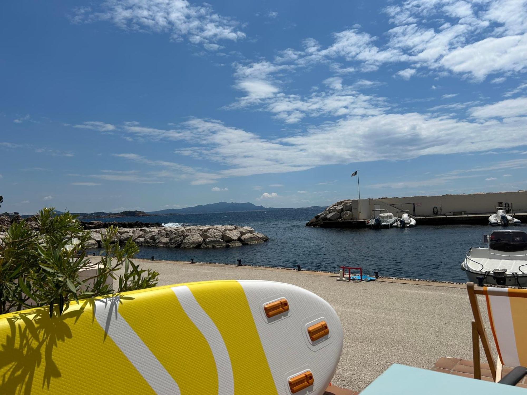 Horizon Bleu Bandol : Appartement Pieds Dans L'Eau Luaran gambar