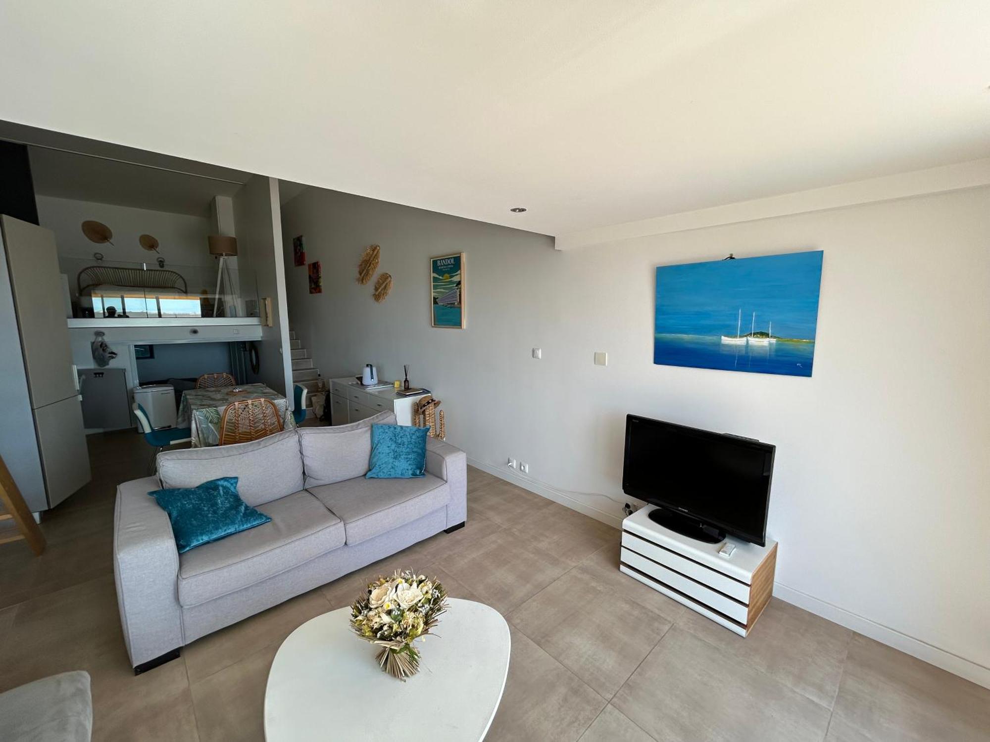 Horizon Bleu Bandol : Appartement Pieds Dans L'Eau Luaran gambar