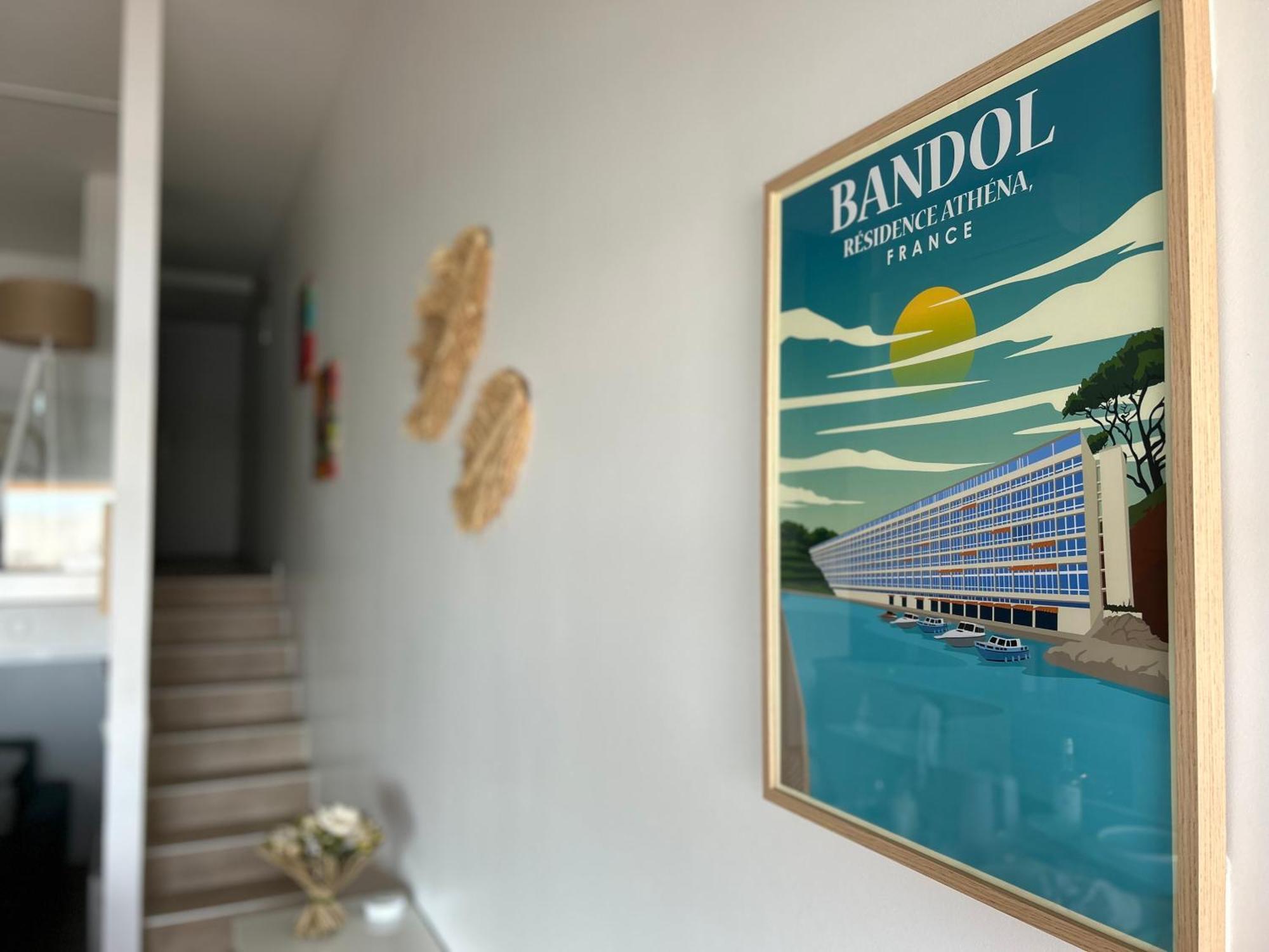 Horizon Bleu Bandol : Appartement Pieds Dans L'Eau Luaran gambar